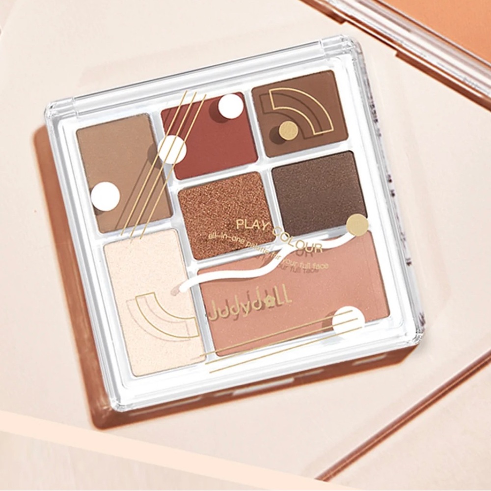 All in one Judydoll makeup pallet 💋❤️ #10 - 7 shades!